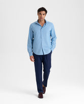 Cotton Chambray Posillipo Shirt | 