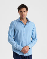 Cotton Chambray Posillipo Shirt - Men’s Shirts | 
