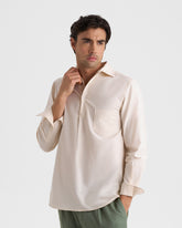 Raw Popeline Nassau Polo Shirt - Men’s Shirts | 