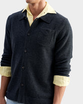 Cashmere Blend Carmel Overshirt | 