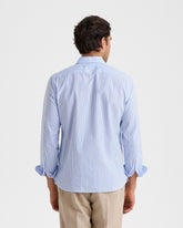 Cotton Seersucker Panama Shirt | 