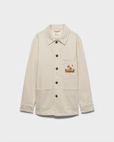 Raw Cotton Twill Ventana Overshirt - Women’s Tops & Shirts | 
