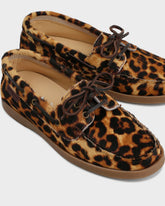 Calf Hair Boat-Shoes | 