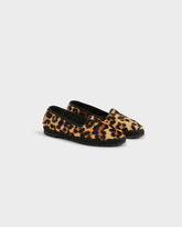 Calf Hair Venetian Slippers - Ballet Flats & Slippers | 