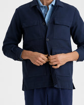 Blend Cotton Gabardine Savana Jacket - Jackets | 