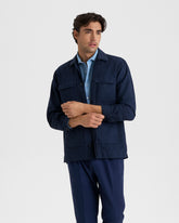 Blend Cotton Gabardine Savana Jacket - Jackets | 