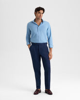 Blend Cotton Gabardine Sorrento Trousers - Men's Pants & Shorts | 