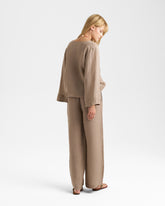 Nylon Linen Marbella Trousers | 