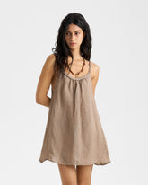 Nylon Linen Maracaibo Dress - Women's Clothing Collection | 