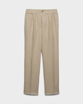 Blend Cotton Gabardine Portofino Trousers - Men's Pants & Shorts | 
