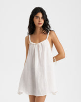 Nylon Linen Maracaibo Dress - Women's Clothing Collection | 