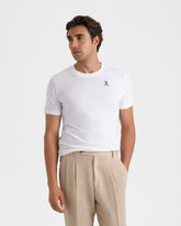 Cotton With Embroidery Sartoriale T-Shirt - Men’s Clothing | 