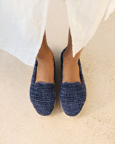 Raffia Stripes Double Sole Espadrilles - Women’s Espadrilles | 