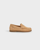 Suede Penny Loafers - Women’s Loafers | 