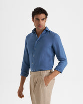 Washed Linen Posillipo Shirt - Men’s Shirts | 