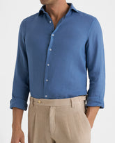 Washed Linen Posillipo Shirt - Men’s Shirts | 