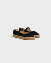 Suede Mary Jane Espadrilles - Ballet Flats & Slippers | 