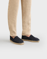 Suede Squared Toe Espadrilles - Men's Espadrilles | 