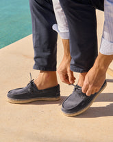 Suede Boat-Shoes Espadrilles - Men's Boat Shoes | 