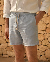 Washed Linen Malibu Shorts - Men's Summer Sale | 