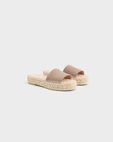 Suede Double Sole Slides – Coco Brown | Manebí | 