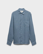 Washed Linen Panama Shirt - Men’s Shirts | 