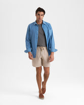 Washed Linen Malibu Shorts | 