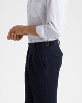 Woven Linen Sorrento Trousers - Men's Pants & Shorts | 