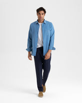 Woven Linen Portofino Trousers - Men's Pants & Shorts | 