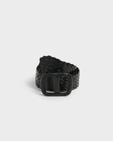 Leather Woven Belt - Women's Belts | 