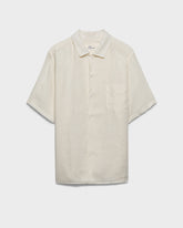 Washed Linen Havana Camp-Collar Shirt - Men’s Shirts | 