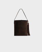 Suede Leather Charles Bucket - Leather Bags | 