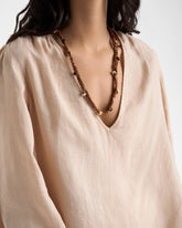 Linen Paros Shirt - Women’s Tops & Shirts | 