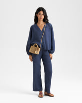 Linen Monterey Shirt - Women’s Tops & Shirts | 