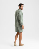 Woven Linen Malibu Shorts | 