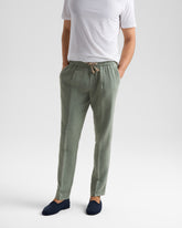 Woven Linen Santa Barbara Trousers - Men's Pants & Shorts | 