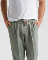 Woven Linen Santa Barbara Trousers - Men's Pants & Shorts | 