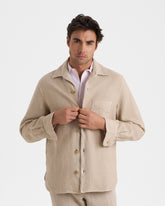 Woven Linen Montauk Overshirt - Jackets | 