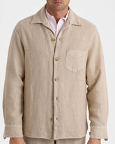 Overshirt Montauk in Lino | 