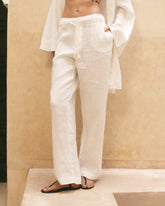 Pantaloni Belem in Lino | 