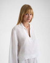 Linen Cabo Shirt - Women’s Tops & Shirts | 