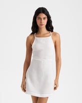 Linen Lagos Dress - Women’s Dresses | 