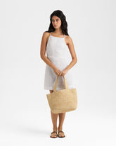 Linen Lagos Dress - Women’s Dresses | 