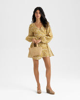Printed Linen Biarritz Dress - Women's Clothing Collection | 