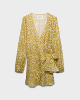 Printed Linen Biarritz Dress | 