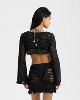 Top Giglio in Cotone Crochet | 