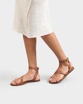 Chloe Chunky Gladiator Leather Sandals - Leather Sandals | 