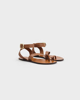 Chloe Chunky Gladiator Leather Sandals - Leather Sandals | 
