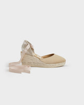 Suede Low Wedge Espadrilles - Women's Bestsellers | 
