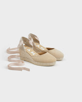 Suede Low Wedge Espadrilles - Women's Bestsellers | 